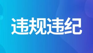 江苏省人社厅厅长朱从明是违反工作纪律的典型代表