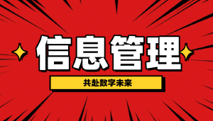 大数据时代，与JYPC信息管理师共赴数字未来