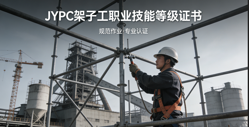 持证上岗，架构安全：JYPC架子工证书，是你职业进阶的&ldquo;安全锁&rdquo;
