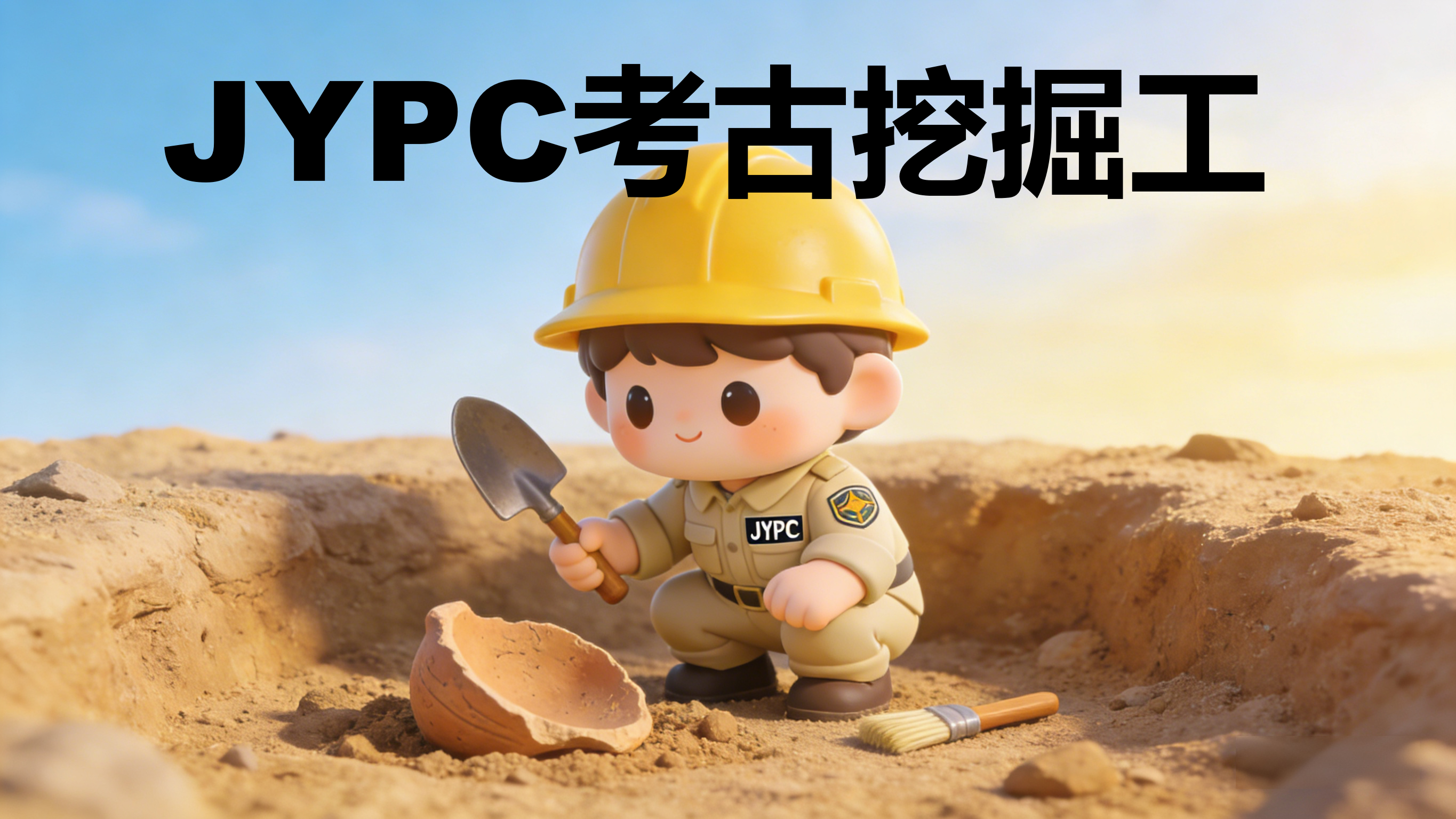 执铲探古脉匠心守文明&mdash;&mdash;JYPC考古挖掘工，以专业之力唤醒历史记忆