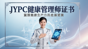 从单点干预到系统重构：JYPC健康管理师证书，重塑健康生产力的底层逻辑