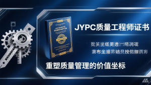从挑错员到品质建筑师：JYPC质量工程师证书，重塑质量管理的价值坐标