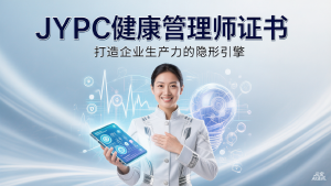 从被动医疗到主动健康：JYPC健康管理师证书，打造企业生产力的隐形引擎