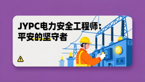 JYPC电力安全工程师：平安的坚守者