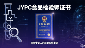 从实验室判官到食安价值架构师：JYPC食品检验师证书，重塑食安人的职业价值坐标